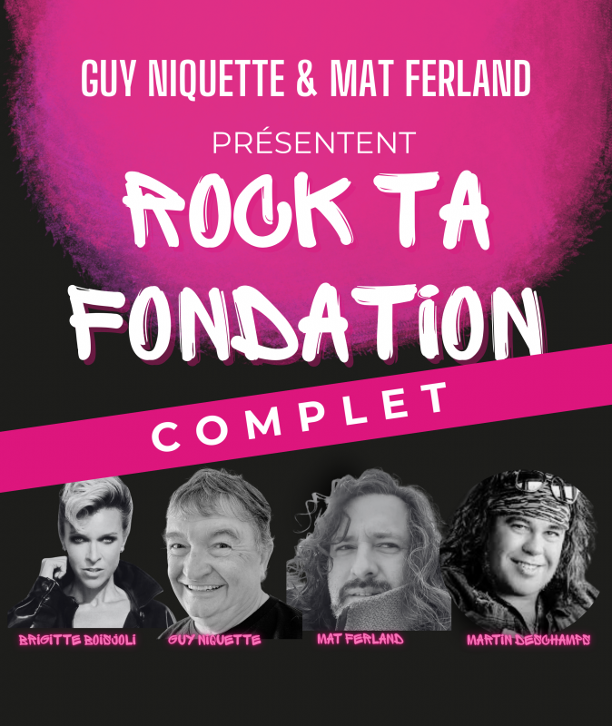 Complet 2025 Event  Rock Ta Fondation