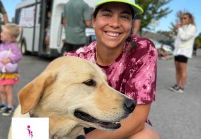 Sabrina Legault Et Son Chien Mika