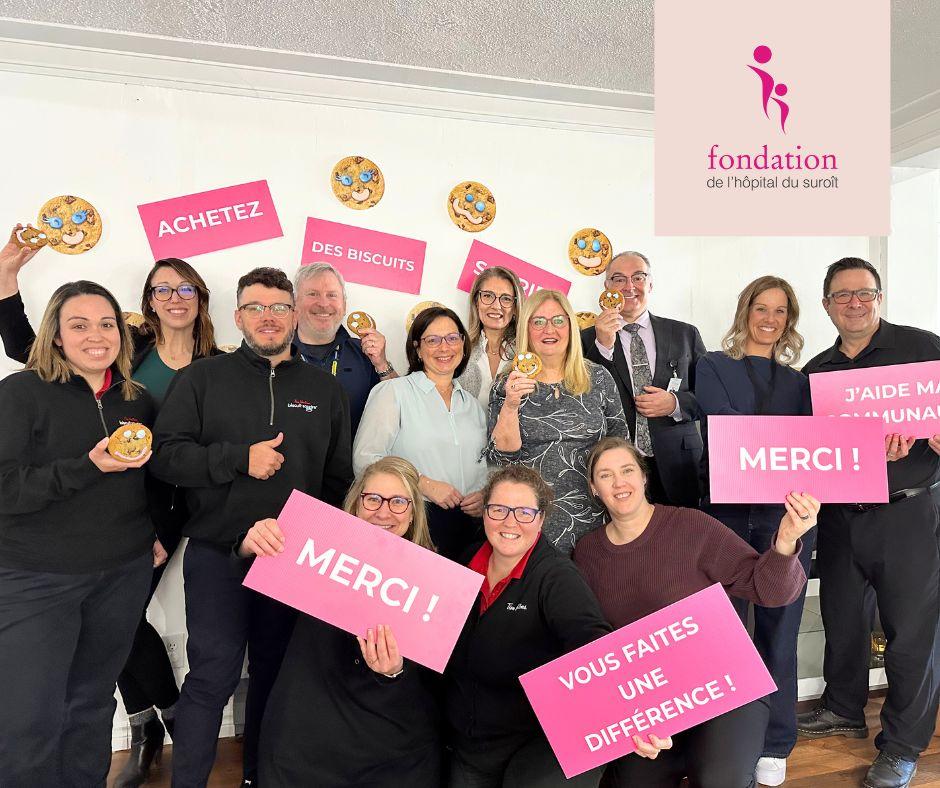 Fondation de l'Hôpital du Suroît | Un biscuit à la fois : une vague